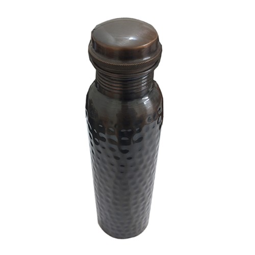 Hammered Pure Copper Water Bottle